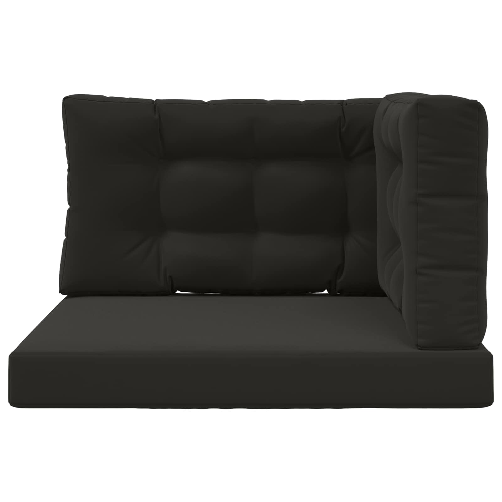 Buiten bankkussen 3 pcs Zwart Polyester image 6