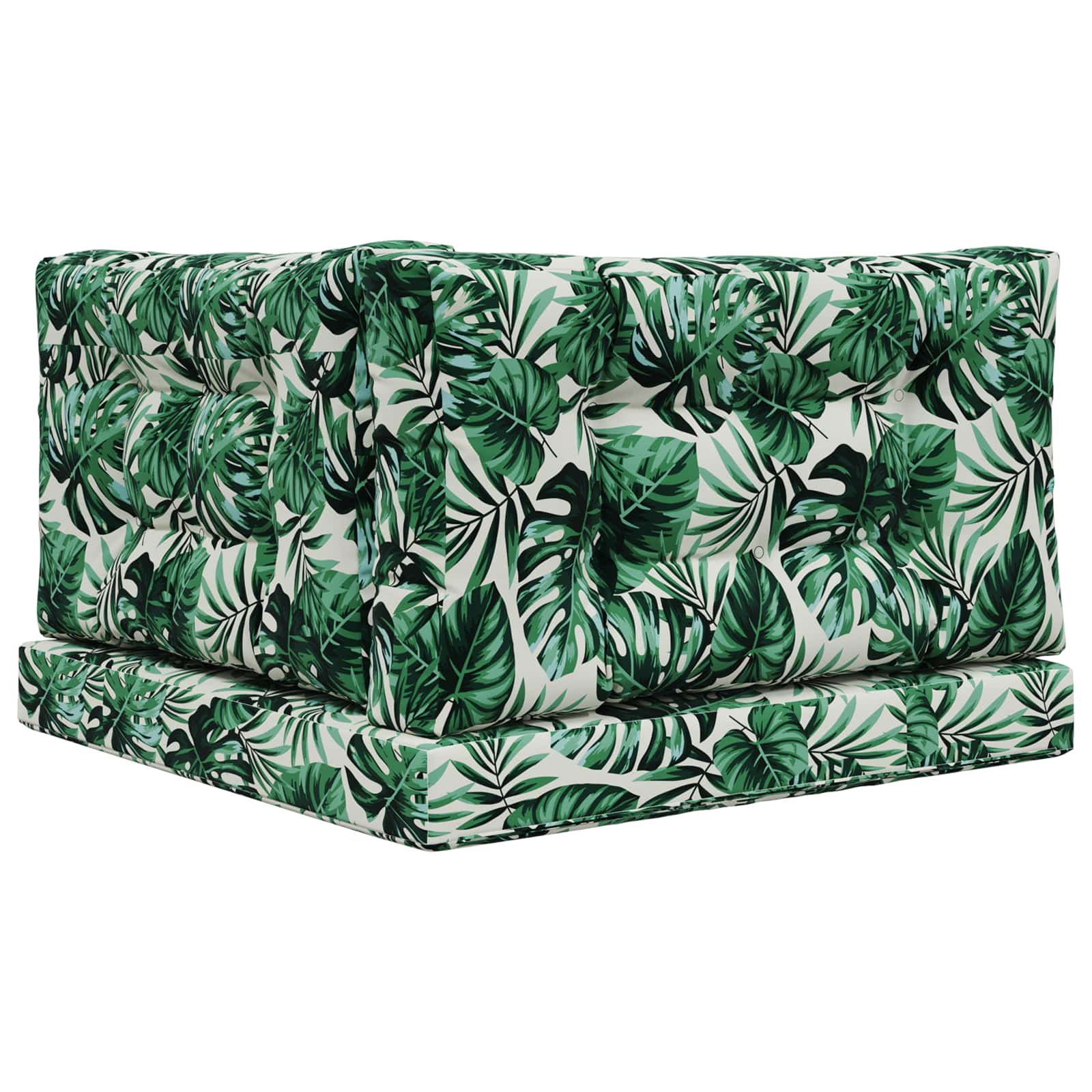 Buiten bankkussen 3 pcs Bladpatroon Polyester image 7