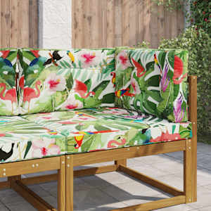 Zunanja blazina za kavč 3 pcs barvito Poliester