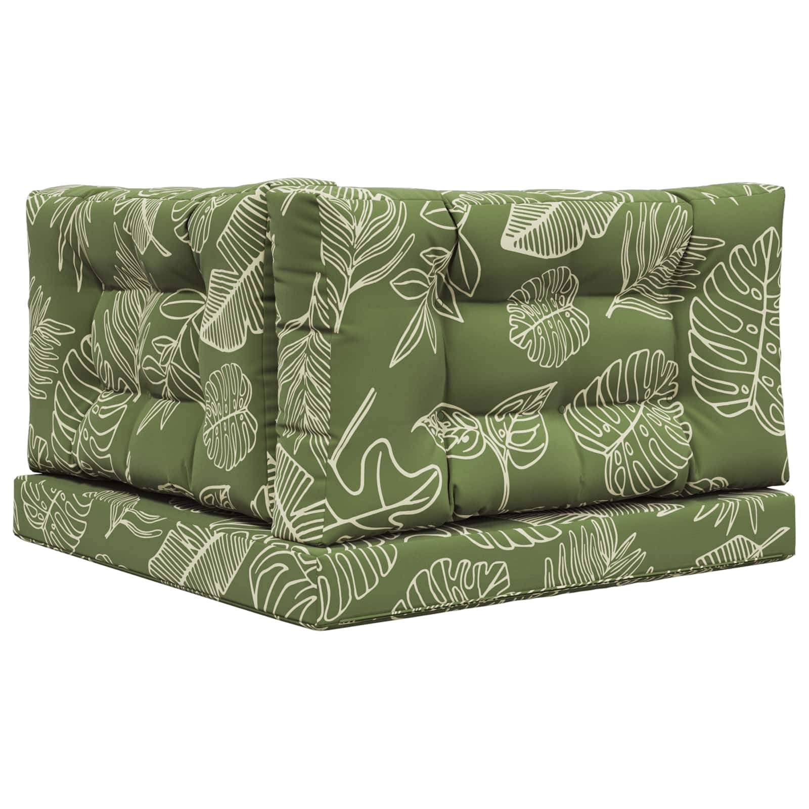 Buiten bankkussen 3 pcs Bladontwerp Polyester image 7