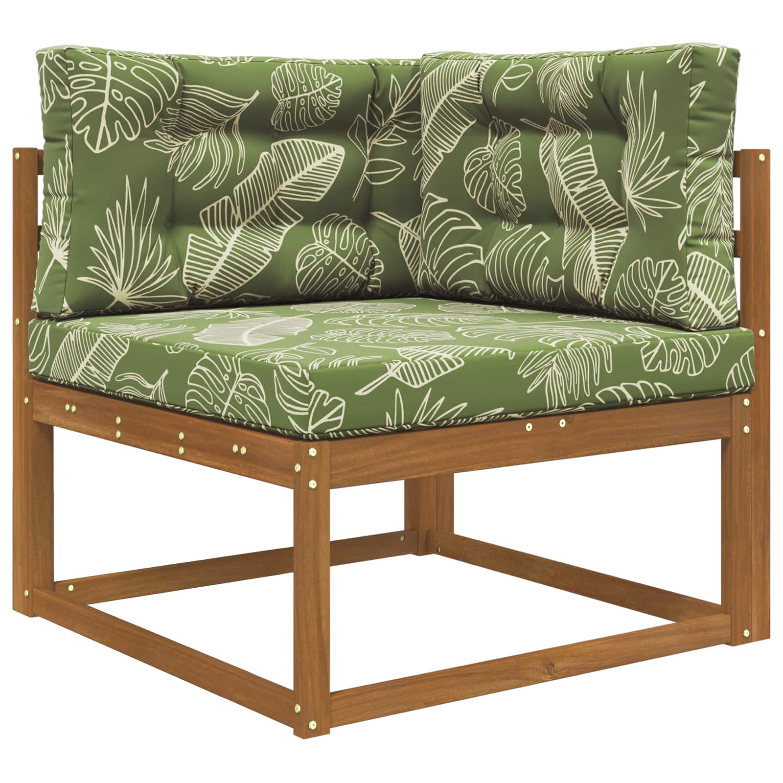 Buiten bankkussen 3 pcs Bladontwerp Polyester image 3