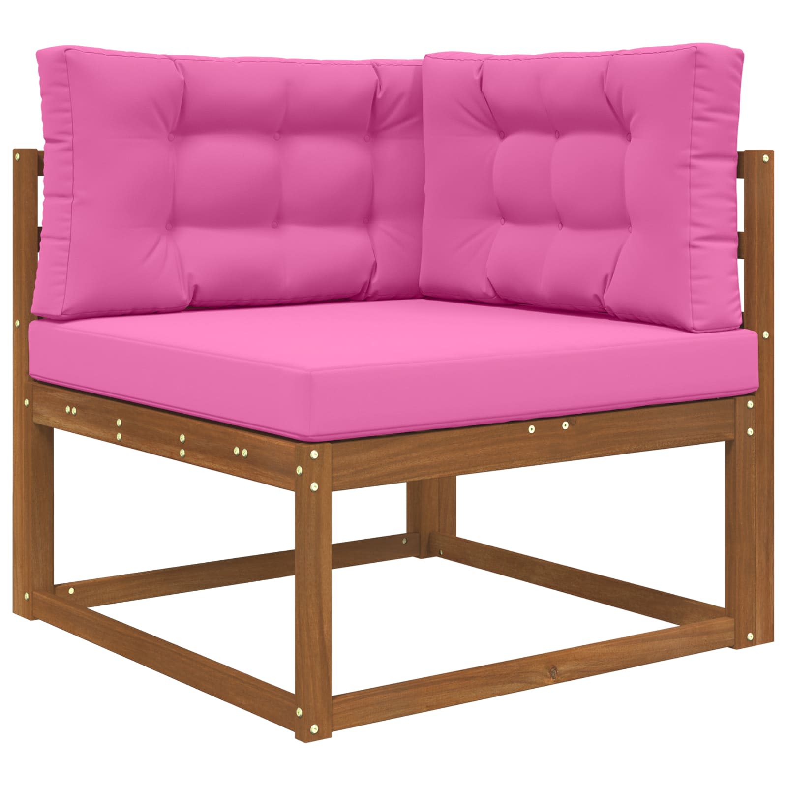 Buiten bankkussen 3 pcs Roze Polyester image 3