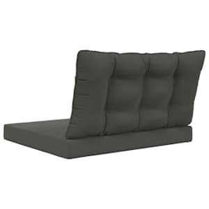 Venkovní polštář na pohovku Polyester Antracit 80 x 68,5 x 8 cm - obrázek 7