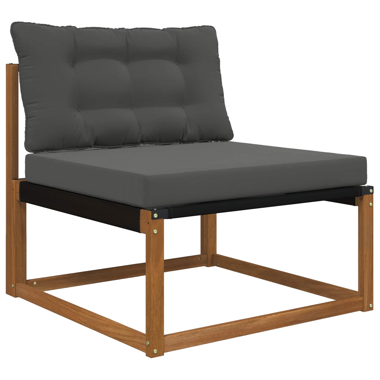 Buiten bankkussen 2 pcs Antraciet Polyester image 3