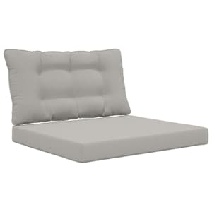 Venkovní polštář na pohovku Polyester Šedý 80 x 68,5 x 8 cm - obrázek 2