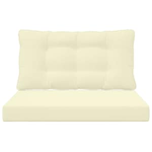 Venkovní polštář na pohovku Polyester Krémová 80 x 68,5 x 8 cm - obrázek 6