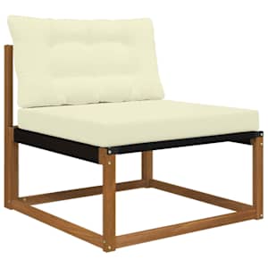 Venkovní polštář na pohovku Polyester Krémová 80 x 68,5 x 8 cm - obrázek 3
