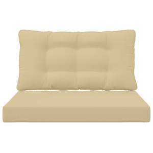 Venkovní polštář na pohovku Polyester Béžová 80 x 68,5 x 8 cm - obrázek 6