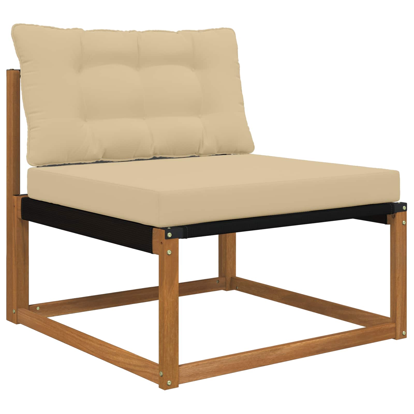 Buiten bankkussen 2 pcs Beige Polyester image 3