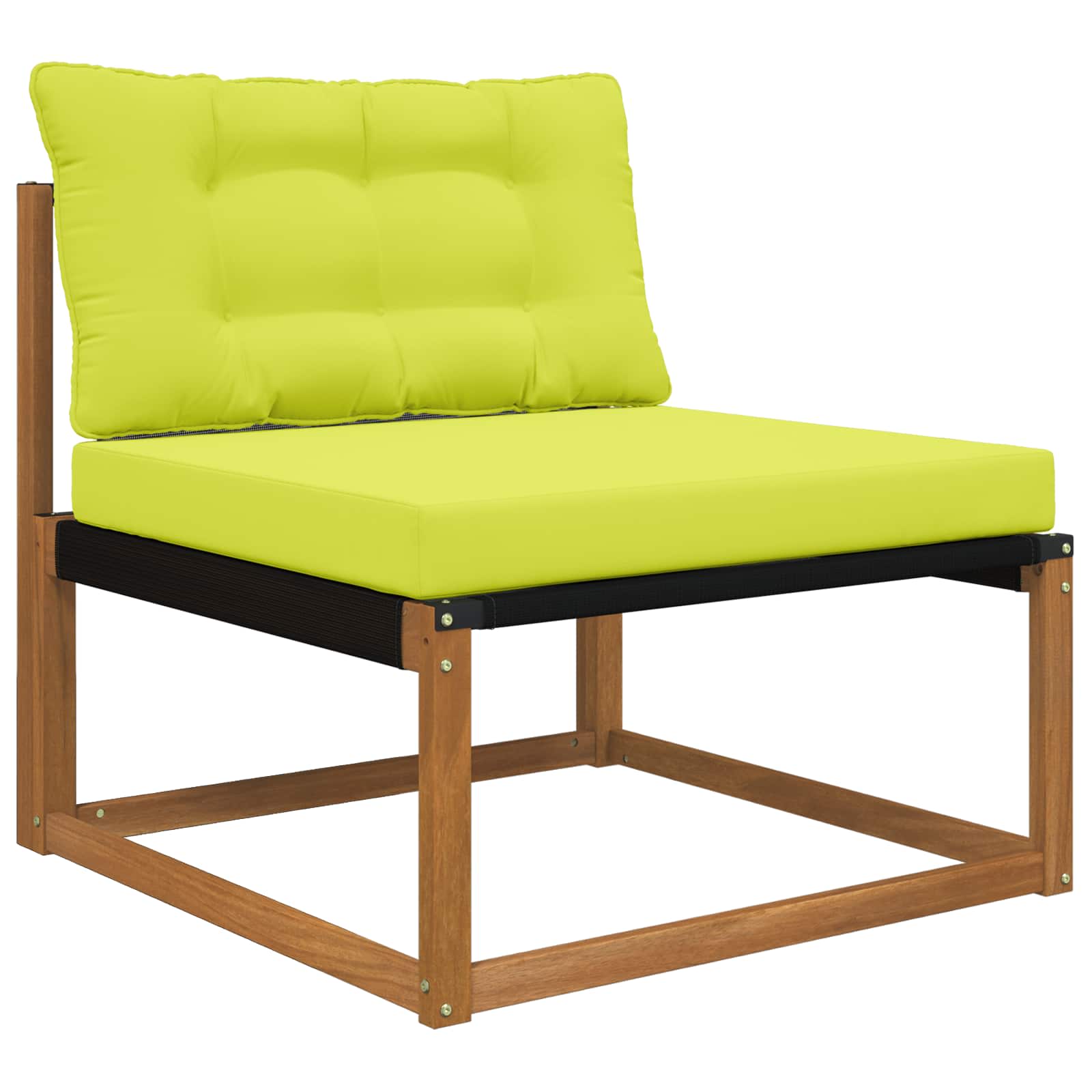 Buiten bankkussen 2 pcs Groen Polyester image 3