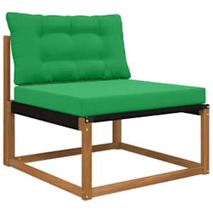 Venkovní polštář na pohovku Polyester Zelená 80 x 68,5 x 8 cm - obrázek 3