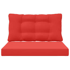 Venkovní polštář na pohovku Polyester Červená 80 x 68,5 x 8 cm - obrázek 6