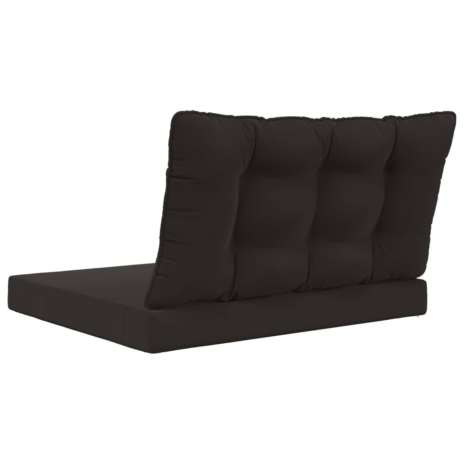 Buiten bankkussen 2 pcs Zwart Polyester image 7