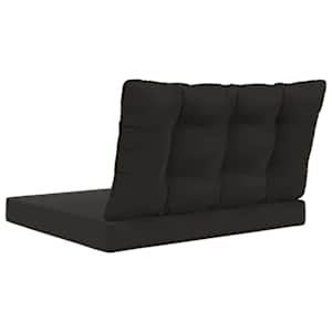 Venkovní polštář na pohovku Polyester Černý 80 x 68,5 x 8 cm - obrázek 7