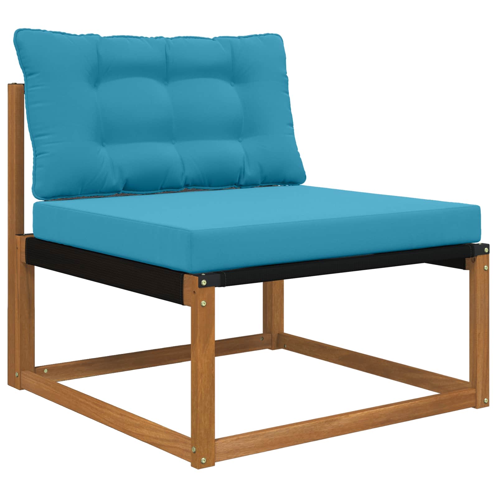 Buiten bankkussen 2 pcs Koninklijk Blauw Polyester image 3