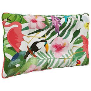 Venkovní polštář na pohovku Polyester pestrá 80 x 68,5 x 8 cm - obrázek 5