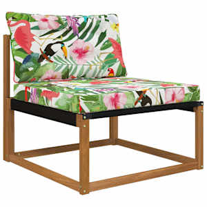 Venkovní polštář na pohovku Polyester pestrá 80 x 68,5 x 8 cm - obrázek 3