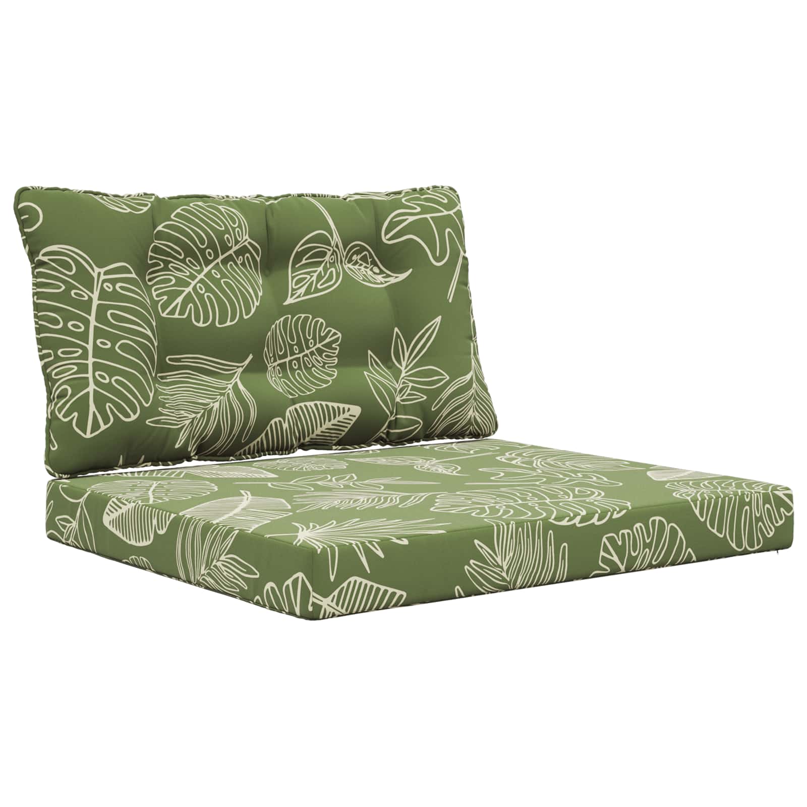 Buiten bankkussen 2 pcs Bladontwerp Polyester image 2