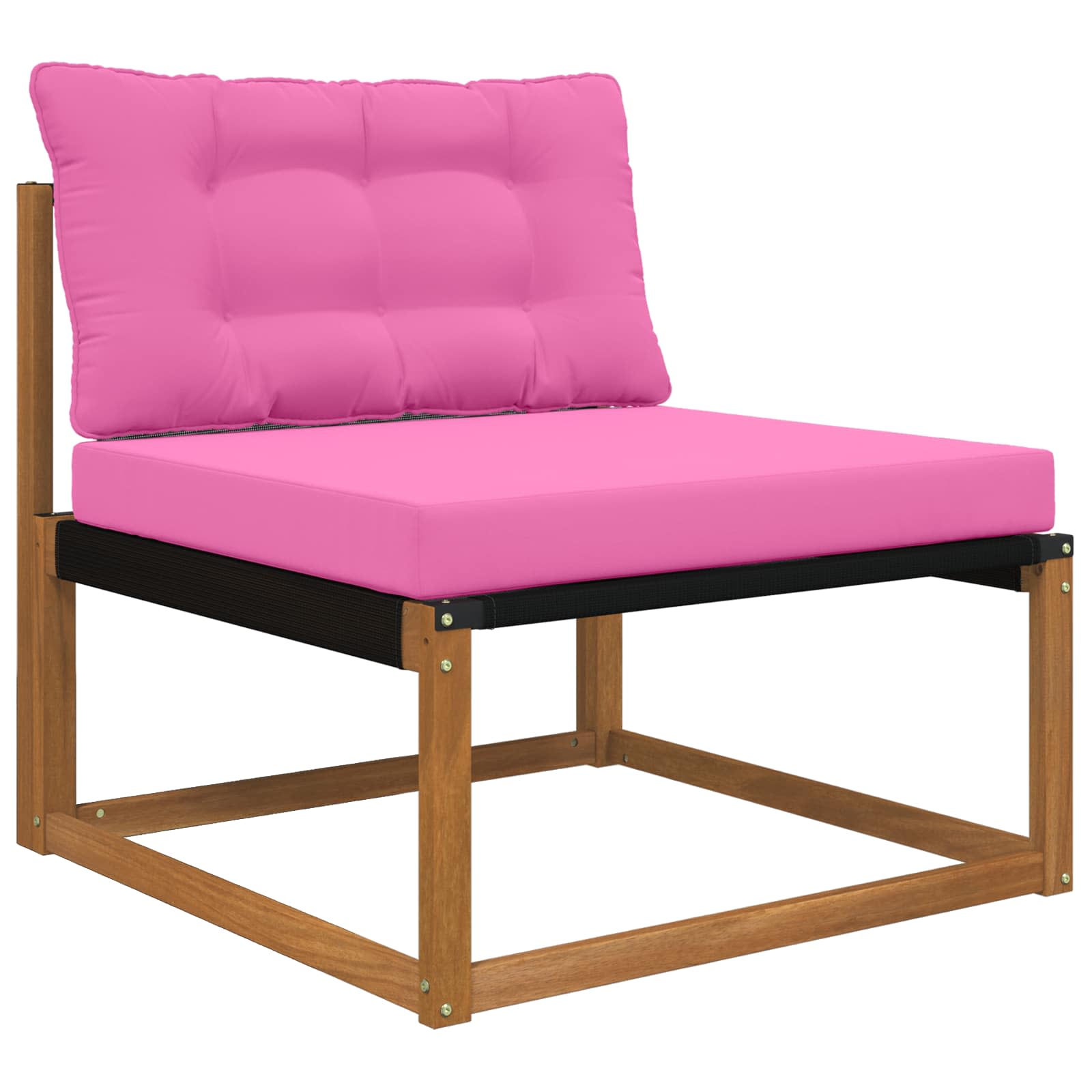 Buiten bankkussen 2 pcs Roze Polyester image 3