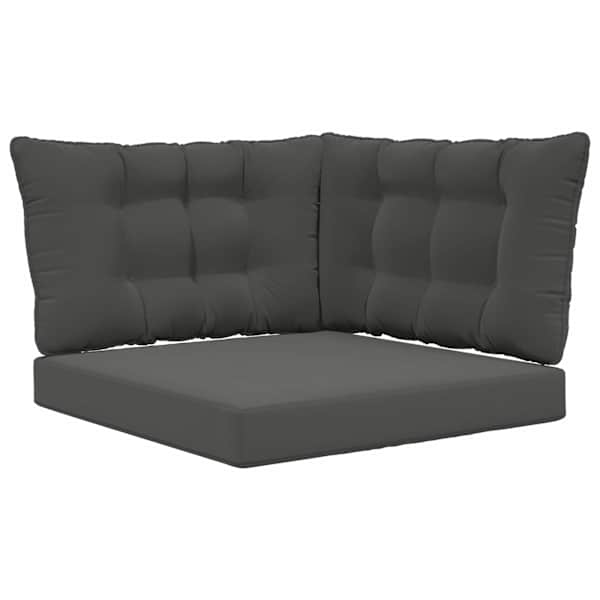 vidaXL V&auml;lim&ouml;&ouml;blitugi patja Pol&uuml;ester Antratsiit 80 x 43 x 10 cm