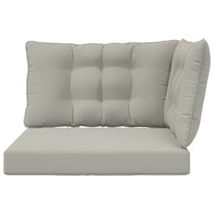 Venkovní polštář na pohovku Polyester Šedý 80 x 43 x 10 cm - obrázek 6