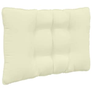 Venkovní polštář na pohovku Polyester Krémová 80 x 43 x 10 cm - obrázek 5