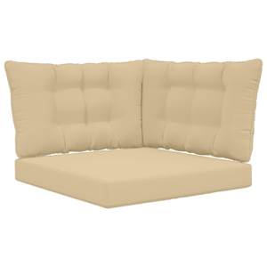 Venkovní polštář na pohovku Polyester Béžová 80 x 43 x 10 cm - obrázek 2