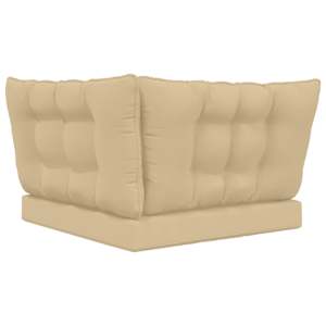 Venkovní polštář na pohovku Polyester Béžová 80 x 43 x 10 cm - obrázek 7