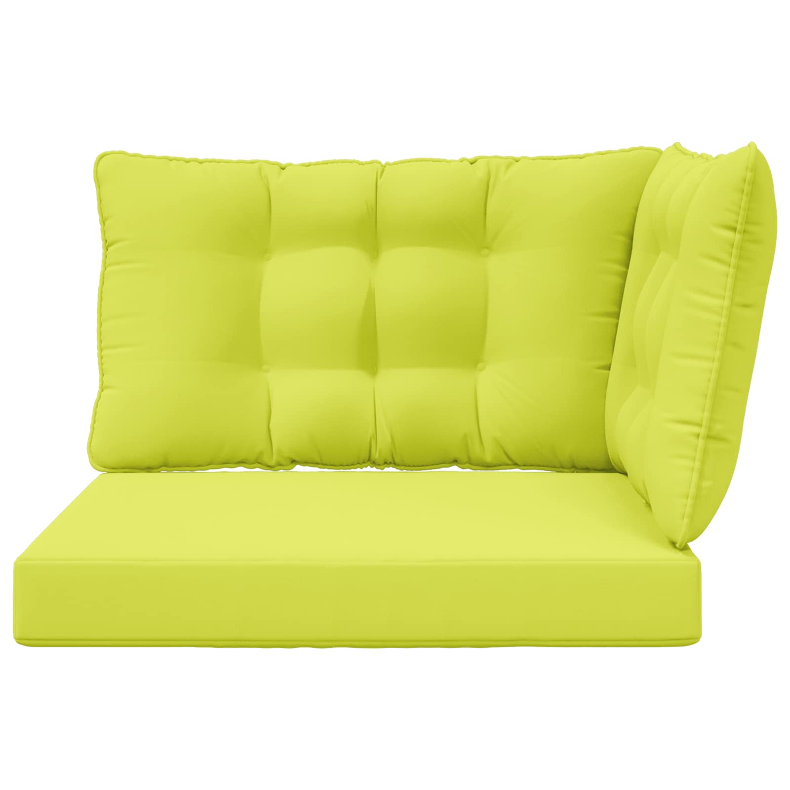 Buiten bankkussen 3 pcs Groen Polyester image 6