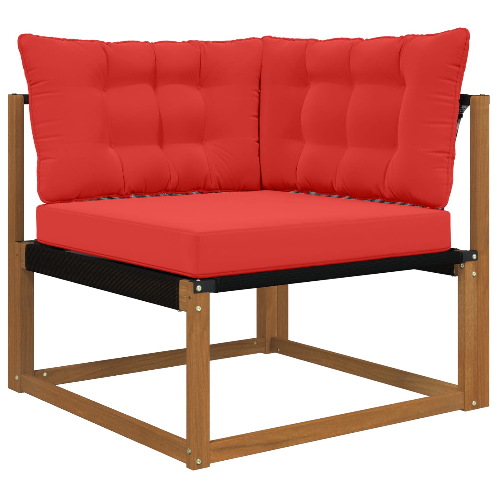 Buiten bankkussen 3 pcs Rood Polyester image 3