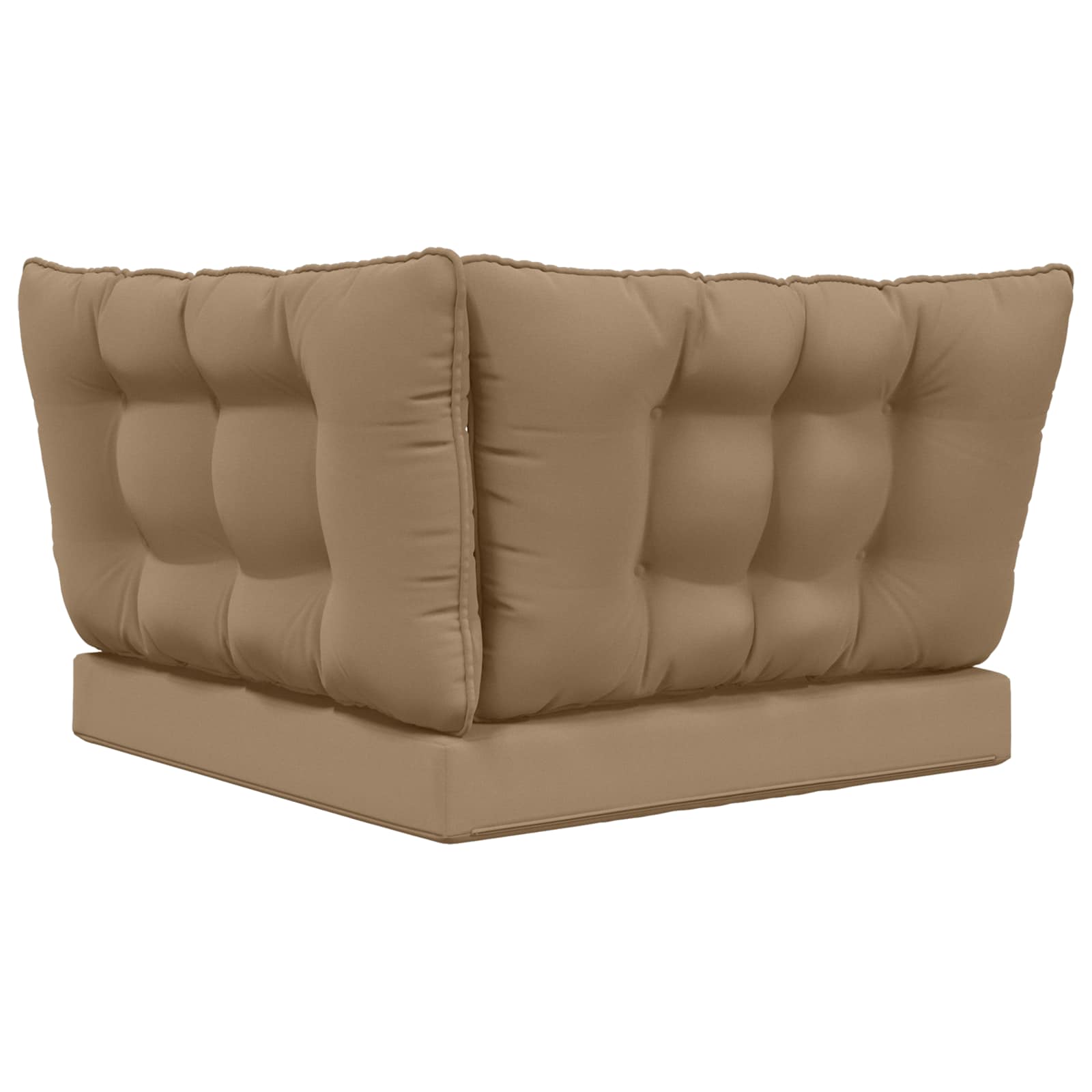 Buiten bankkussen 3 pcs Taupe Polyester image 7