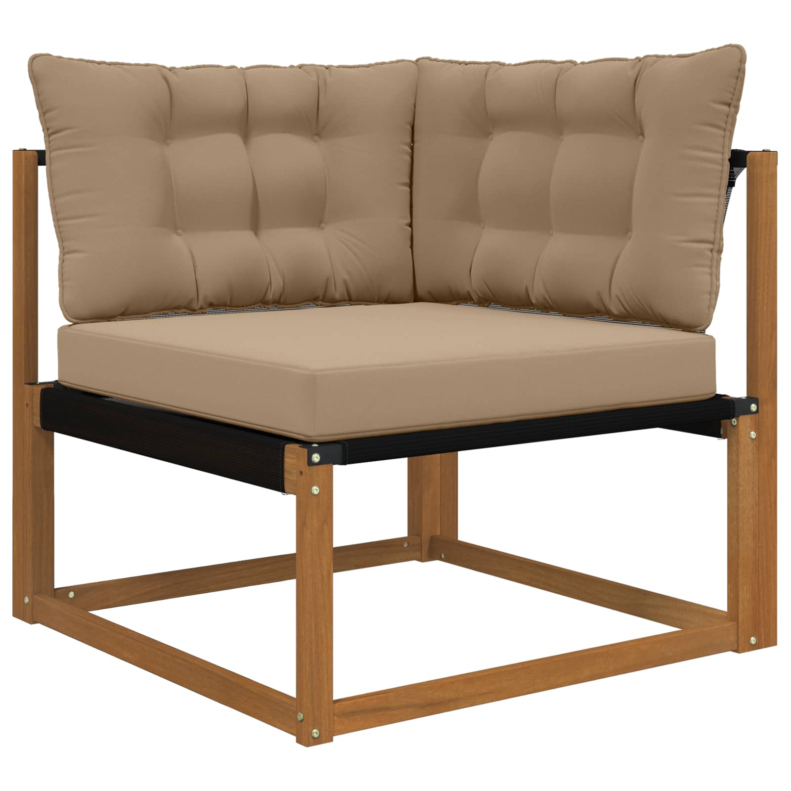 Buiten bankkussen 3 pcs Taupe Polyester image 3