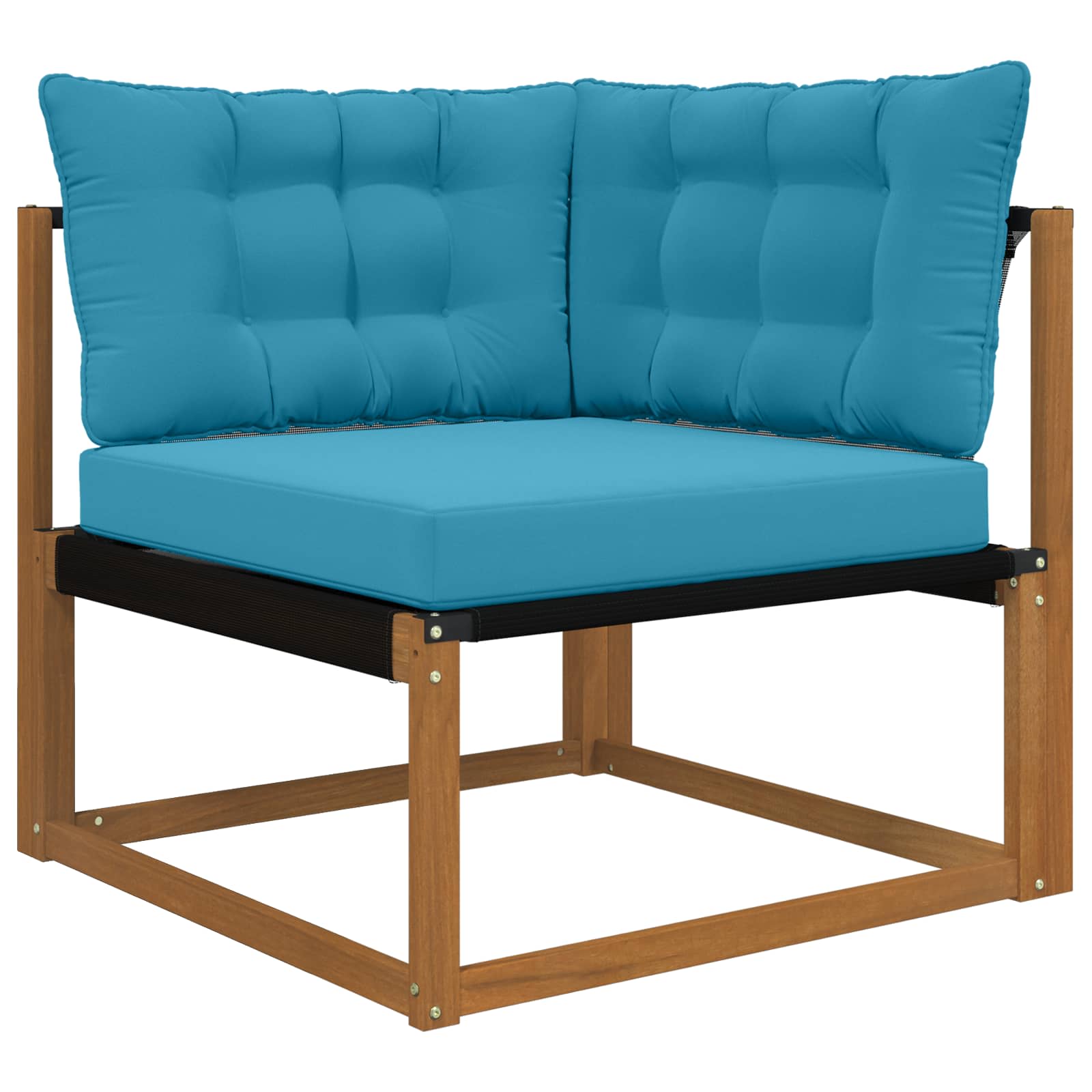 Buiten bankkussen 3 pcs Koninklijk Blauw Polyester image 3