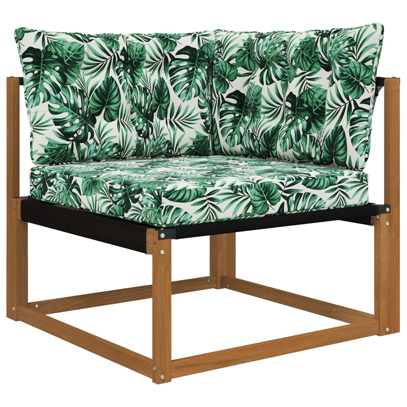 Buiten bankkussen 3 pcs Bladpatroon Polyester image 3