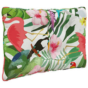 Venkovní polštář na pohovku Polyester pestrá 80 x 43 x 10 cm - obrázek 5