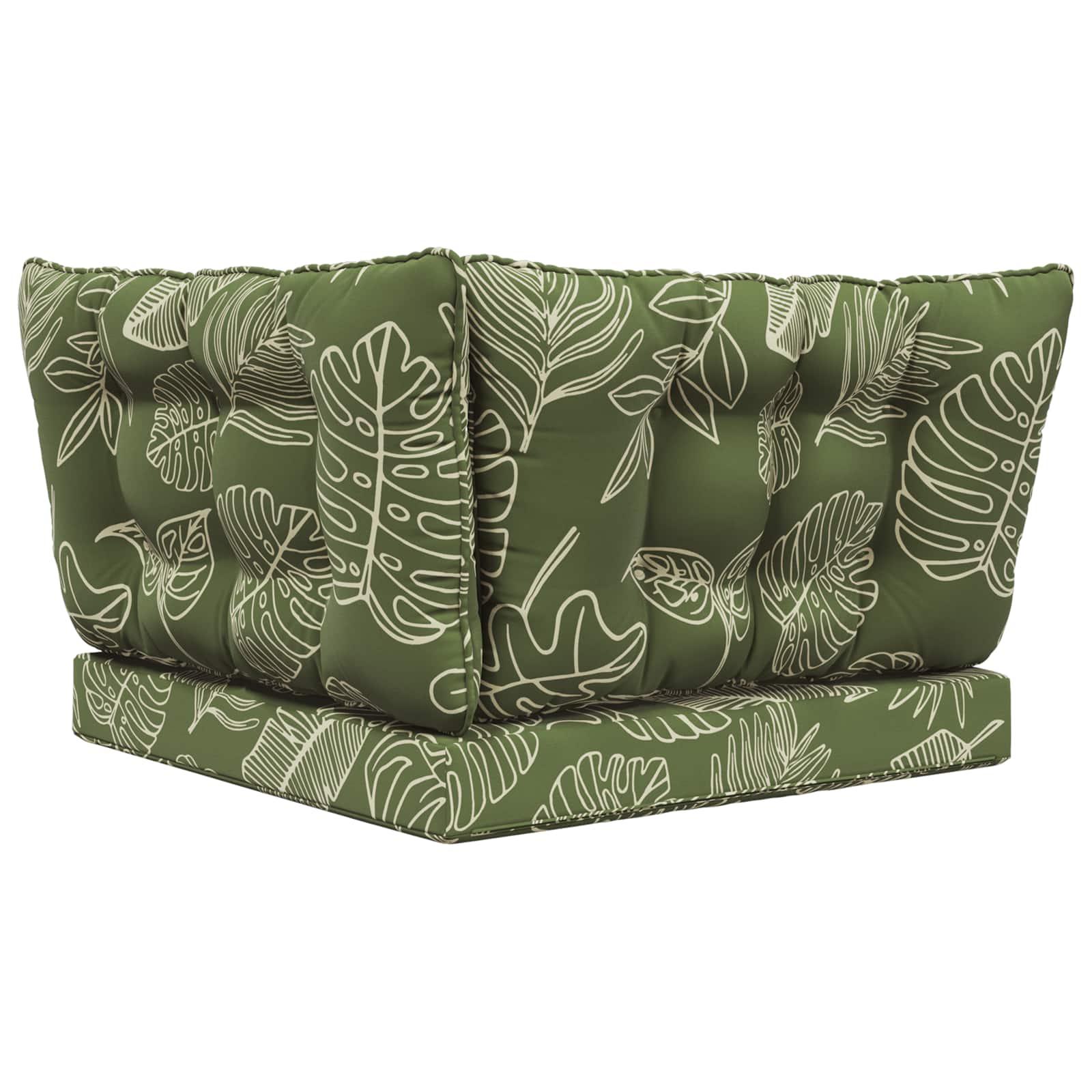 Buiten bankkussen 3 pcs Bladontwerp Polyester image 7