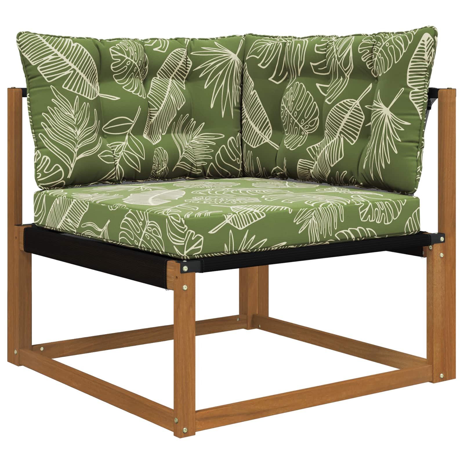 Buiten bankkussen 3 pcs Bladontwerp Polyester image 3