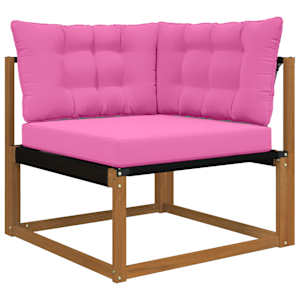 Venkovní polštář na pohovku Polyester Růžová 80 x 43 x 10 cm - obrázek 3