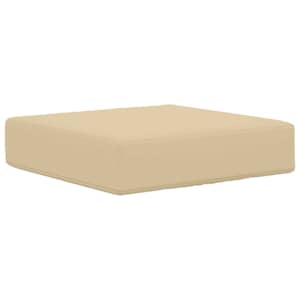Venkovní sedací polštář Béžová 40 x 40 x 8 cm 100% polyester - obrázek 2