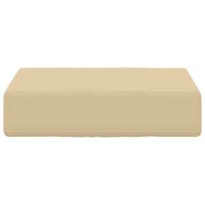 Venkovní sedací polštář Béžová 40 x 40 x 8 cm 100% polyester - obrázek 4