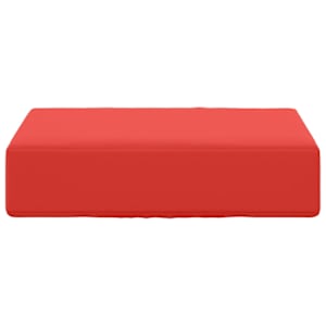 Venkovní sedací polštář Červená 40 x 40 x 8 cm 100% polyester - obrázek 4