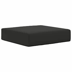 Venkovní sedací polštář Černý 40 x 40 x 8 cm 100% polyester - obrázek 5