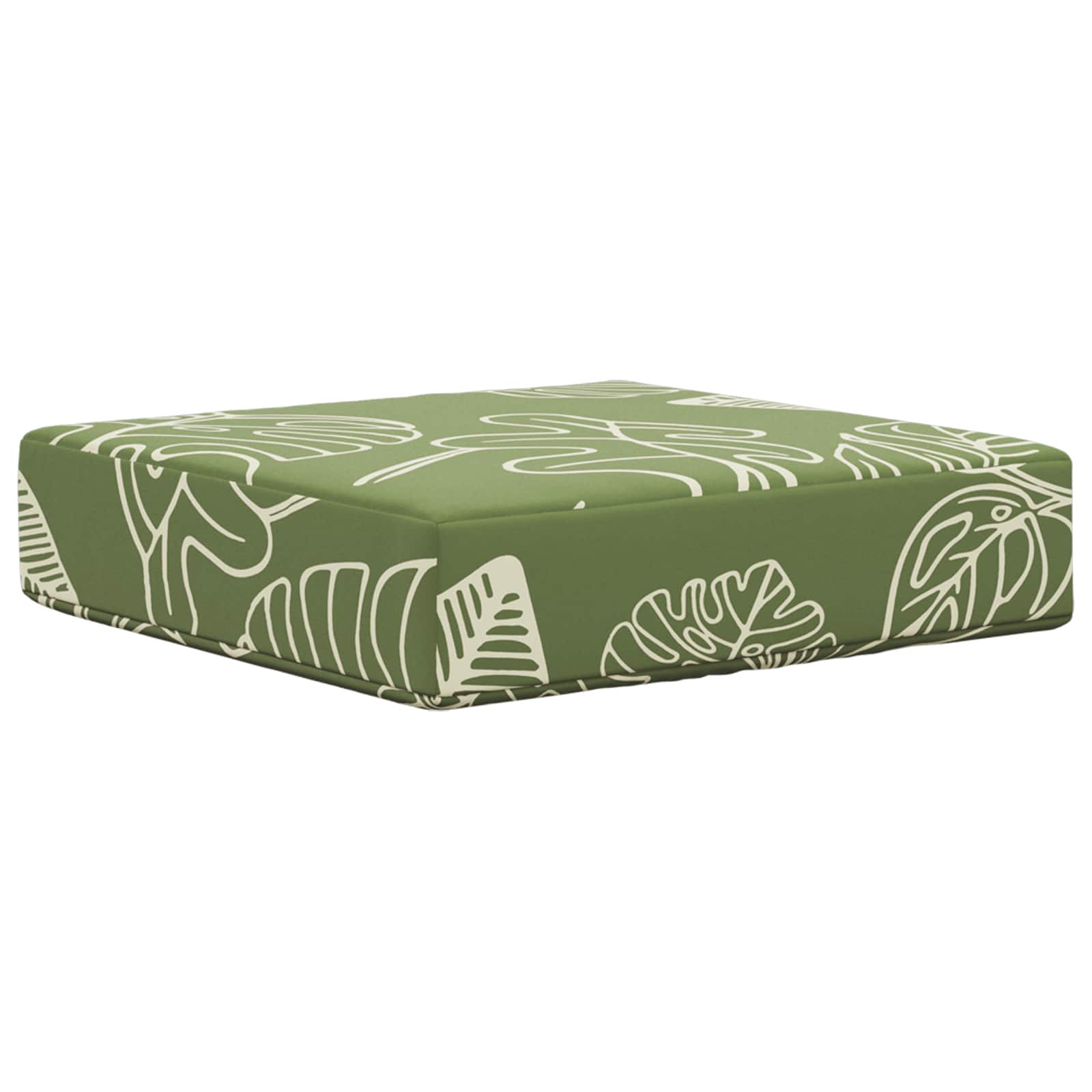 Buiten Zitkussen Groene Bladeren 40 x 40 x 8 cm 100% Polyester image 2