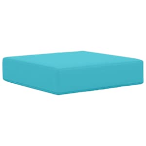 Venkovní sedací polštář Tyrkysová 40 x 40 x 8 cm 100% polyester - obrázek 2