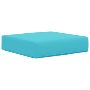 Venkovní sedací polštář Tyrkysová 40 x 40 x 8 cm 100% polyester - obrázek 5