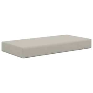 Venkovní sedací polštář Šedý 80 x 40 x 8 cm 100% polyester - obrázek 5