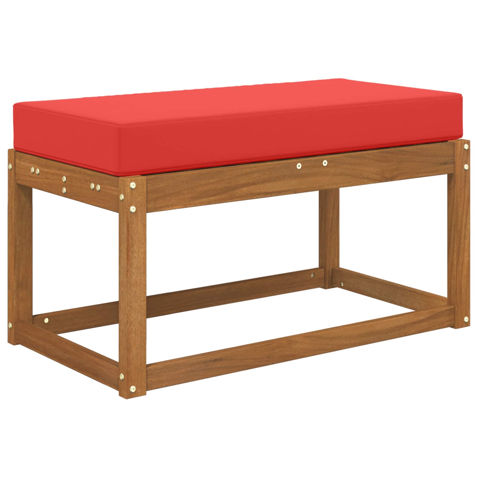 Buiten Zitkussen Rood 80 x 40 x 8 cm 100% Polyester image 3