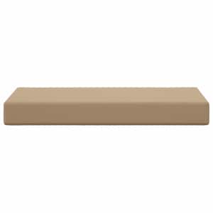 Venkovní sedací polštář Taupe 80 x 40 x 8 cm 100% polyester - obrázek 4
