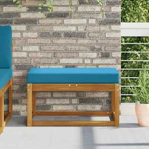 Zunanja sedežna blazina Kraljevo modra 80 x 40 x 8 cm