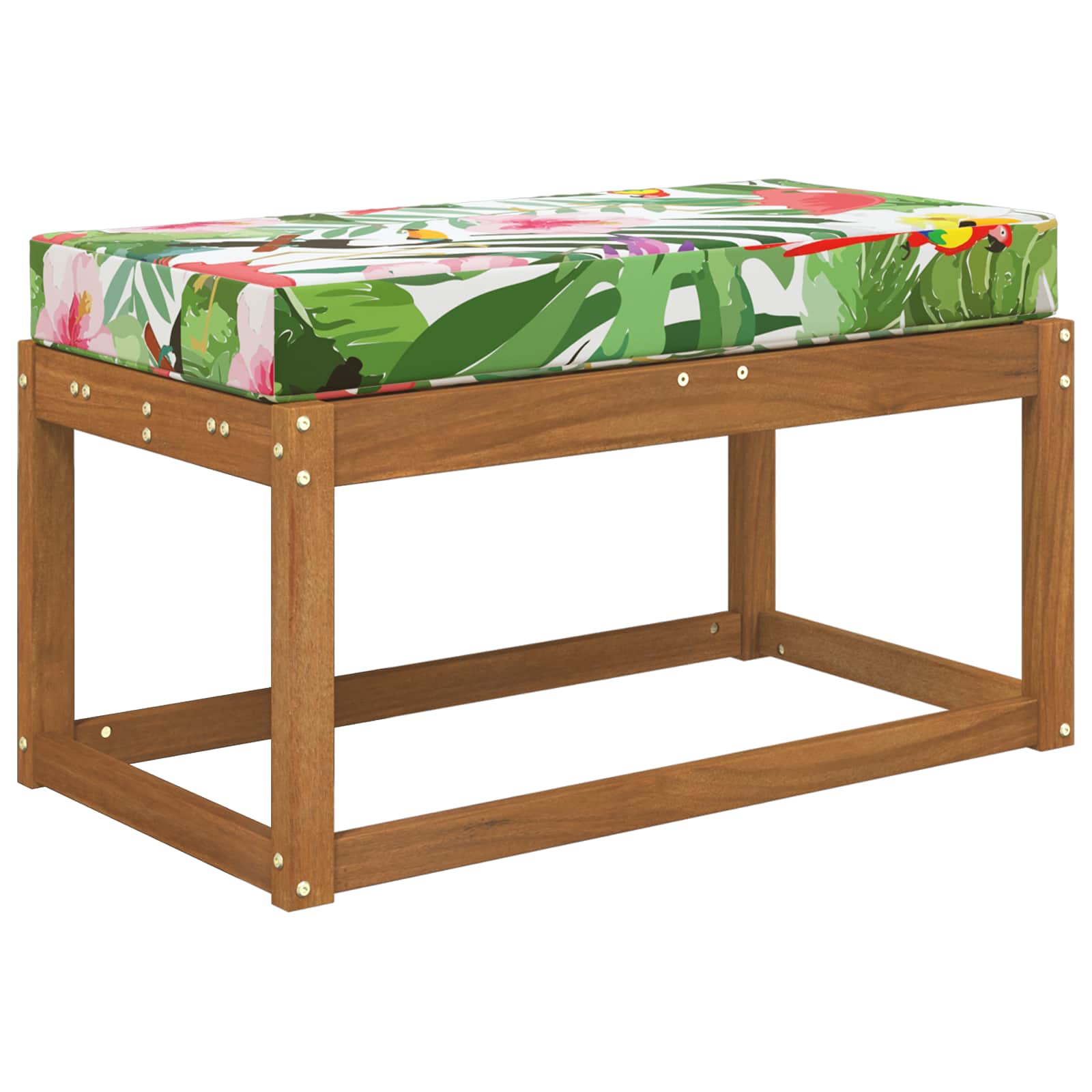 Buiten Zitkussen kleurrijk 80 x 40 x 8 cm 100% Polyester image 3